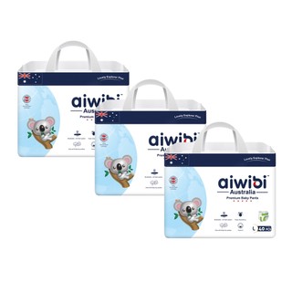 Aiwibi 森語棉褲型紙尿褲 M-XXL（三包裝）尿布 褲型 寶寶尿褲 柔軟透氣（禮品尺碼需要自己選擇）