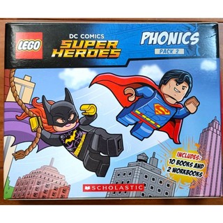 【現貨】美國 Scholastic 樂高 DC 超級英雄自然發音套書 LEGO DC Super Heroes 第2輯