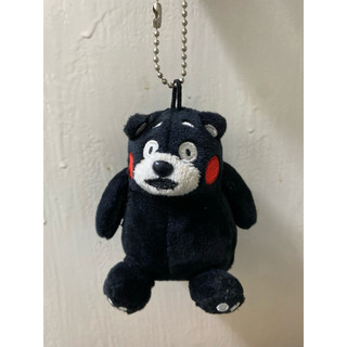 【2010年老物新品】熊本熊 Kumamon 官方授權 10cm 絨毛玩偶吊飾/鑰匙圈（附完整吊牌、防偽標籤）