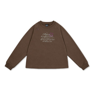 NEVERLAND "Star Button LS TEE" | BROWN