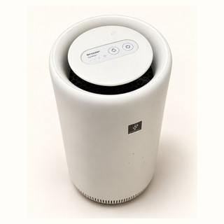二手 SHARP 夏普 FU-NC01 圓柱空氣清淨機 白色 小坪數用