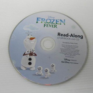 「二手」(CD光碟不含書籍) 1片 DISNEY Frozen Fever 迪士尼 Read Along