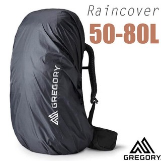 【GREGORY】50L-80L 背包防水雨罩.防雨背包套/141347-0413 曜石黑