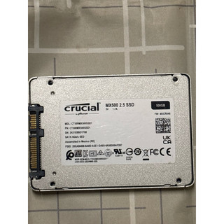 美光 crucial MX500 2.5 SSD 500 GB固態硬碟（隨機出貨）