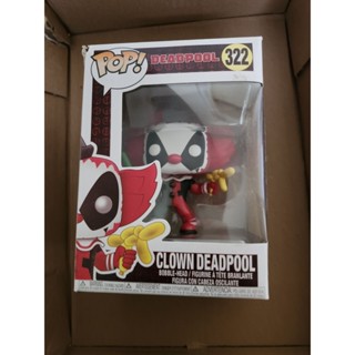 Funko Pop (322) 漫威 小丑死侍 搖頭公仔