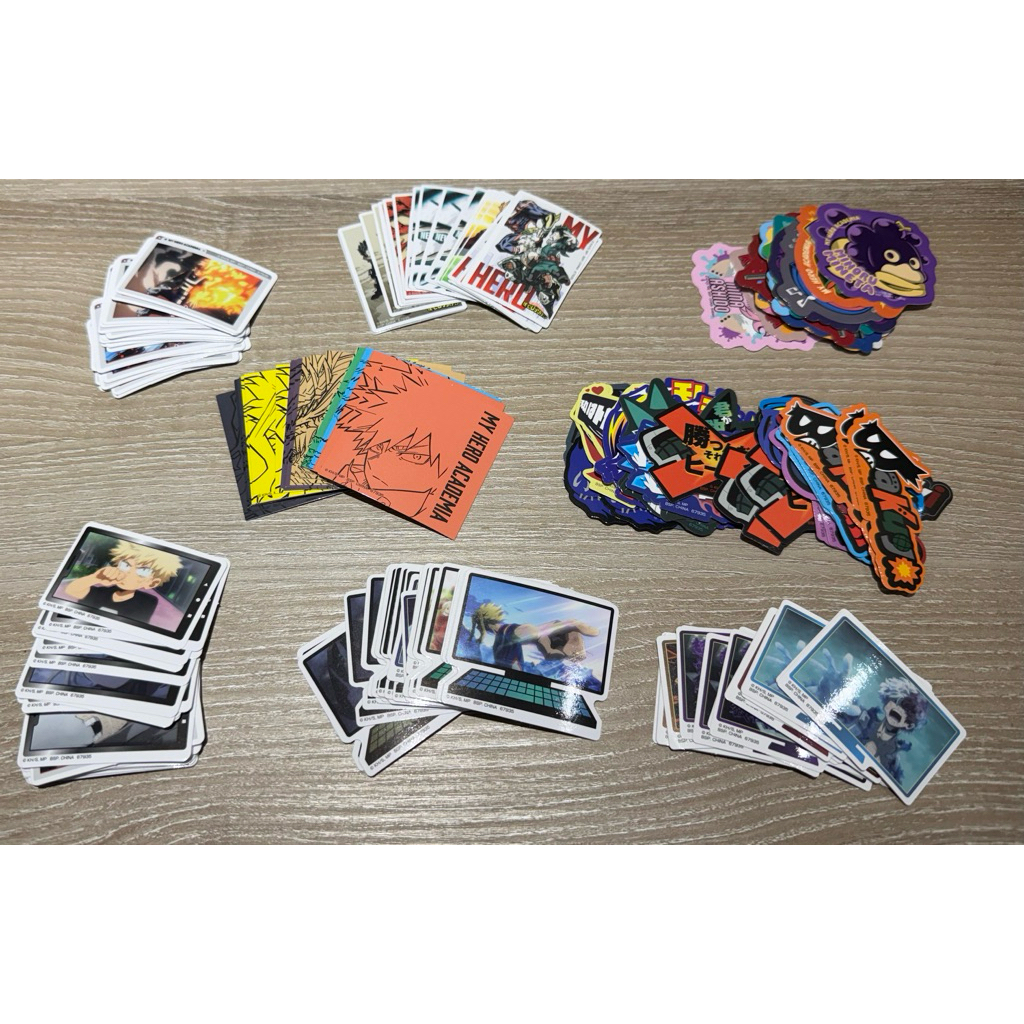 ［健薯寶寶］代理 我的英雄學院  一番賞 小賞 拆售 更向前邁進 貼紙組小貼紙 爆豪勝己 轟焦凍 綠谷出久渡我 歐爾麥特