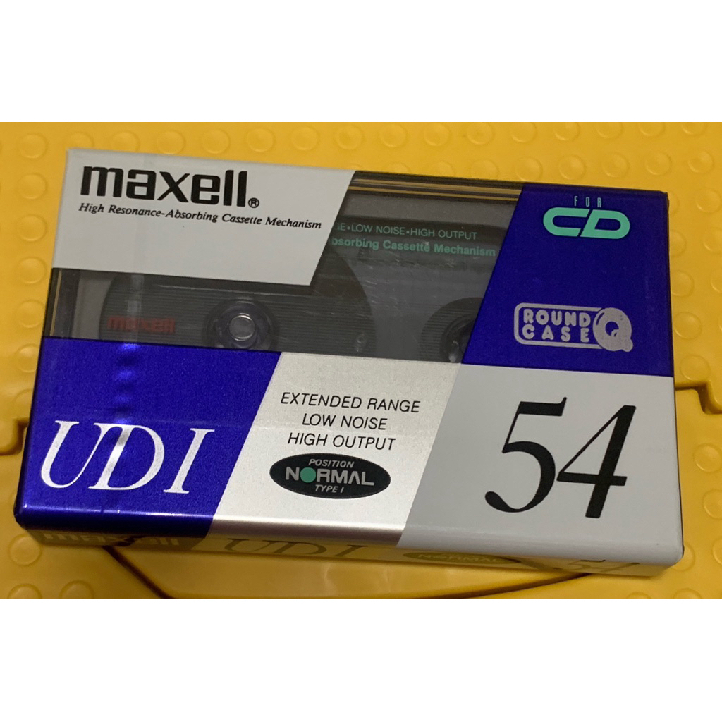 全新品Maxell UD1-54分空白錄音帶一共2捲
