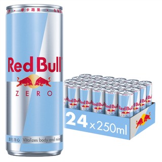 Red Bull 紅牛零卡能量飲料 250ml (24罐/箱) 官方直營店【超取限購1箱】