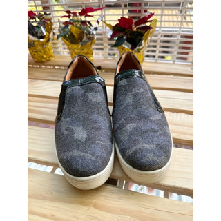 二手DK 懶人鞋 藍灰迷彩 氣墊鞋 休閒 DR.KAO