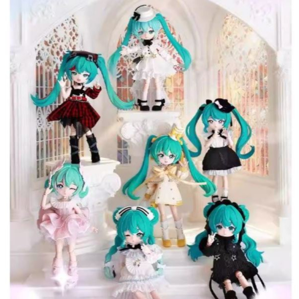 初音未來 BJD 盲盒 樂之序章 潮玩 擺飾 人偶 娃娃 魯可積木人 可愛女 禮物 VOCALOID V家