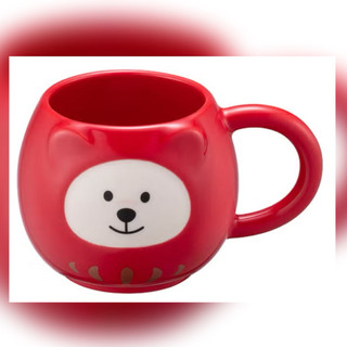 Starbucks星巴克 元氣達摩小熊馬克杯（金星限定）星巴克小熊 達摩系列 達摩款 福氣款 限量馬克杯
