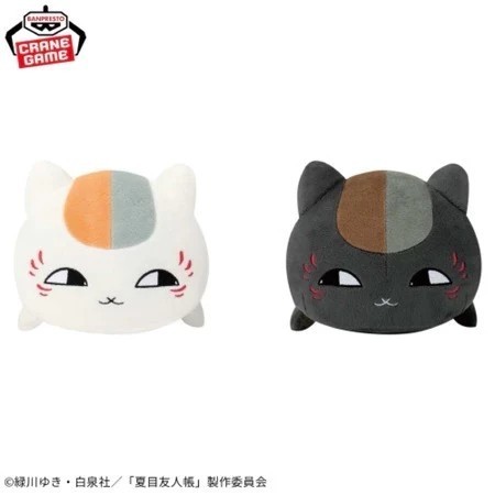 ✿AREA.TOY✿ BAP/代理版-夏目友人帳 絨毛 貓咪老師&黑貓 全2種
