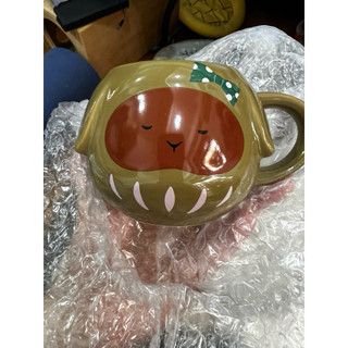 星巴克限量達摩兔馬克杯