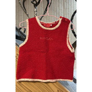 ELLE POUPON 幼兒背心 嬰兒背心 90公分