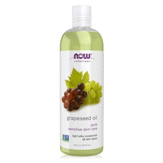 【NOW】葡萄籽油 Grapeseed Oil 473ML 基礎油/基底油/按摩油/Carrier Oil/美國原裝