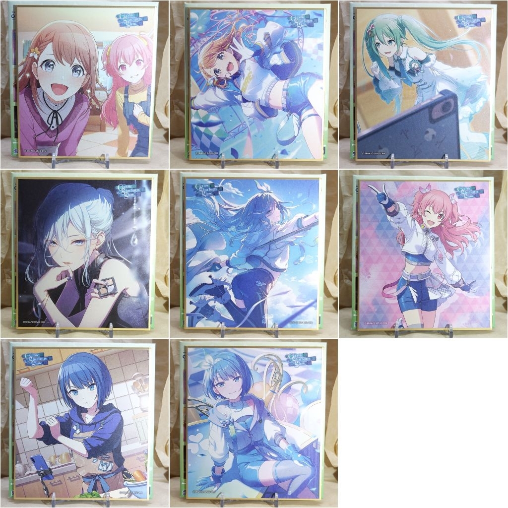 2/17合併至各角色紙片賣場✓ 正版 官方 世界計劃 pjsk  色紙 vol.53B 實乃理 雫 愛莉 遙 初音 奔跑
