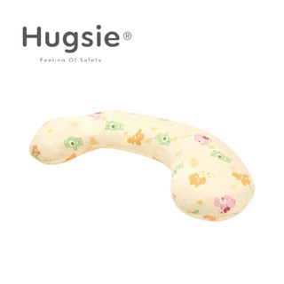 Hugsie 美國棉果漾彩虹熊系列孕婦枕(舒眠/防蹣)月亮枕 哺乳枕 側睡枕【麗兒採家】