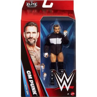 ☆阿Su倉庫☆WWE摔角 CM Punk Elite 124 超人氣巨星龐克精華版人偶附偶衣 新款熱賣中