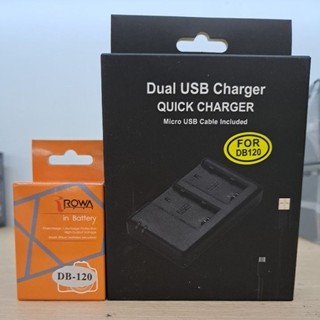 現貨 DB-120 DB120副廠電池 BJ-12 BJ12副廠雙充GR IV GR4 GRIV HDF專用 樂華公司貨