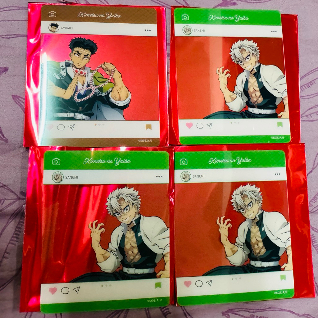 「鬼滅の刃」全集中展 -刀鍛冶の里編・柱稽古編-SNS風格透卡「悲鳴嶼行冥」「不死川実弥」