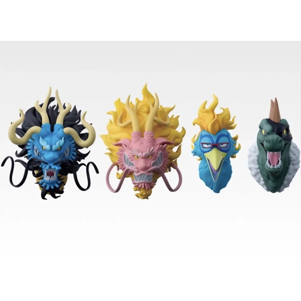 【Gee's】現貨 航海王 海賊王 惡魔的寄宿者們 vol3 一番賞 凱多 桃之助 馬可 克雷德 磁鐵 頭雕