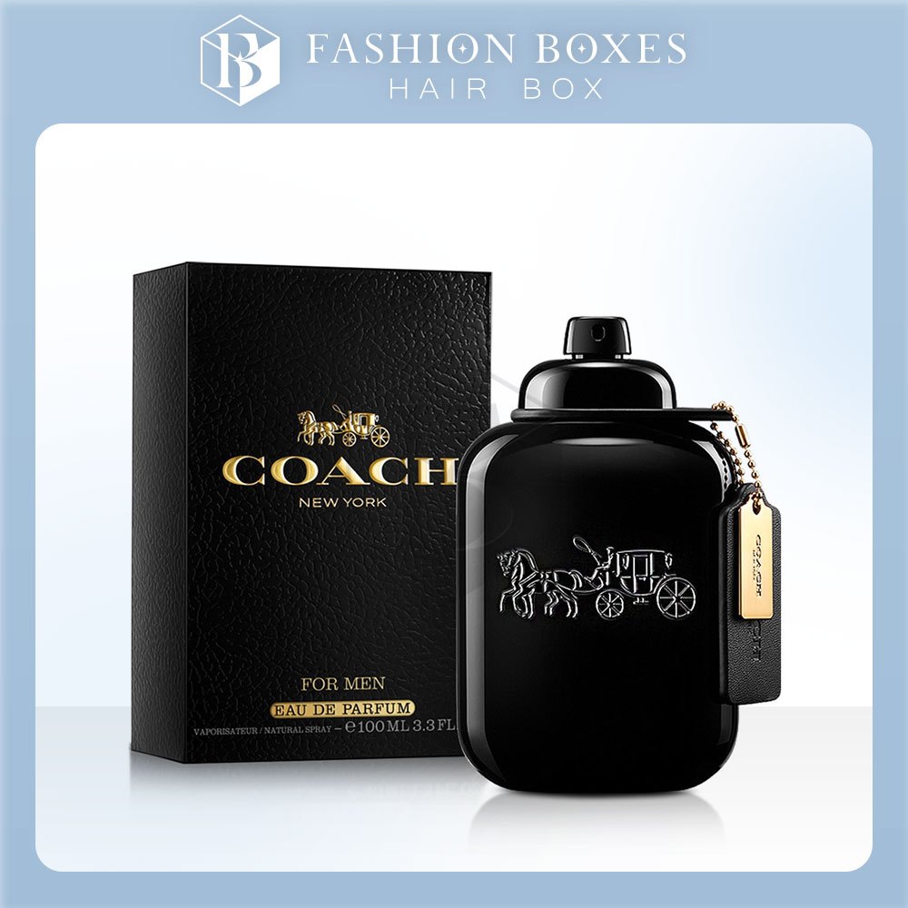 101時尚盒子｜COACH 時尚曜黑男性淡香精 100ml｜蔻馳 時尚曜黑 淡香 精品香水 男性香氛 原廠原裝公司