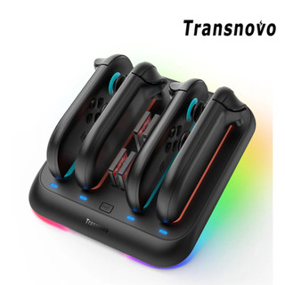 Transnovo Joy-Con 充電底座丨適用於 Switch 2 RGB燈效 快速充電 底座 手柄