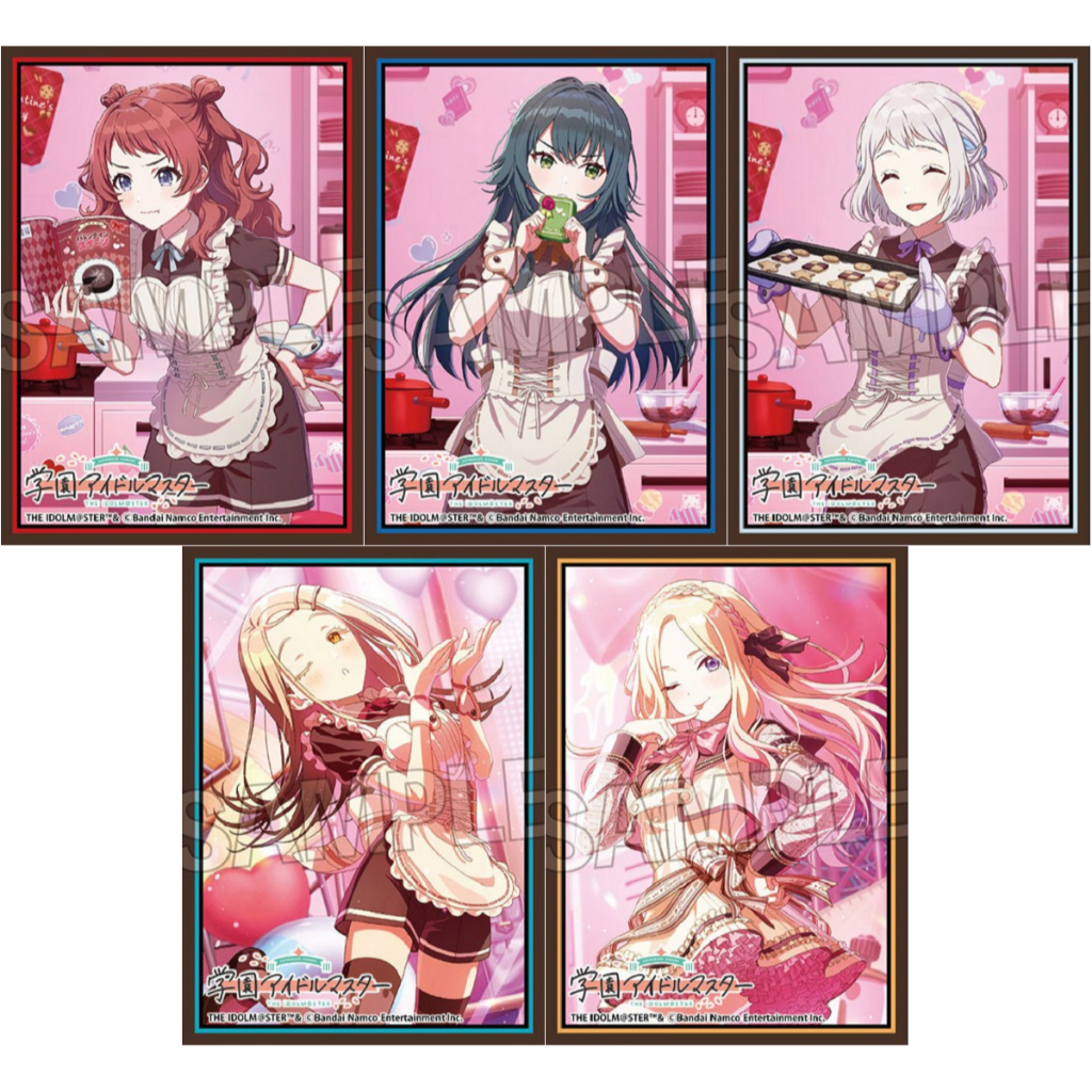 【角色卡套】 學園偶像大師 情人節ver 花海咲季 月村手毬 葛城莉莉亞 篠澤廣 十王星南 角色收集卡套組
