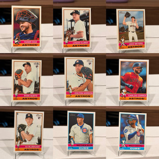 2025 Topps Heritage high Number Baseball-太空人/小熊/水手/紅襪/皇家/守護著