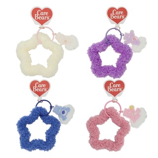 【Grace Gift】吊飾【Care Bears-Lollipop系列小熊星星絨毛手機吊飾】4款 手機吊飾 星星