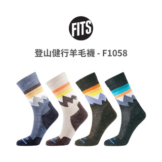 FITS 登山健行襪-羊毛襪 Light Hiker Crew Mountain Top - F1058