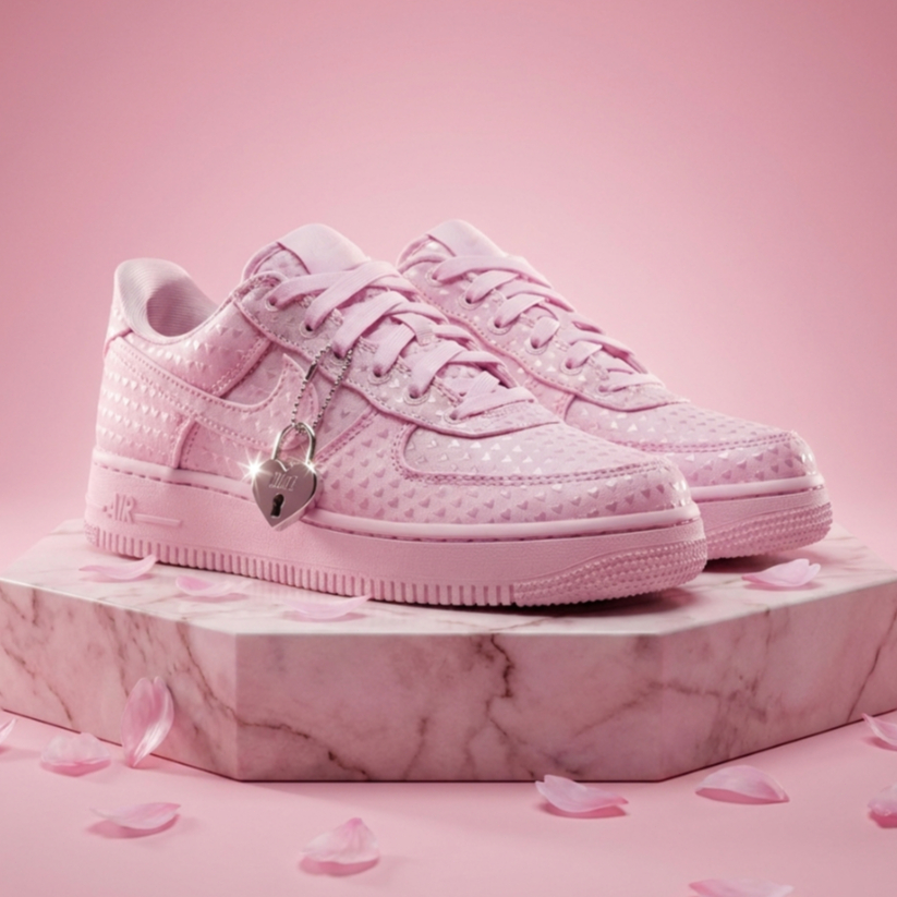 🏷️酷派 Nike Air Force 1 Valentine’s Day 2026新款 情人節限定 情侶款 低幫 板鞋
