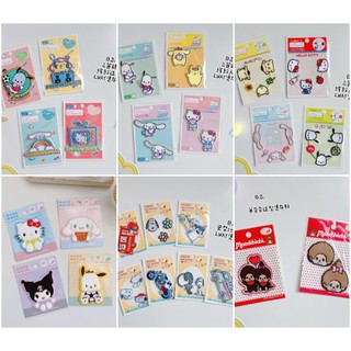 ♥小花花日本精品♥Hello Kitty大耳狗 帕恰狗 布丁狗 夢奇奇 史努比 造型2WAY燙布貼 貼紙 裝飾貼~5