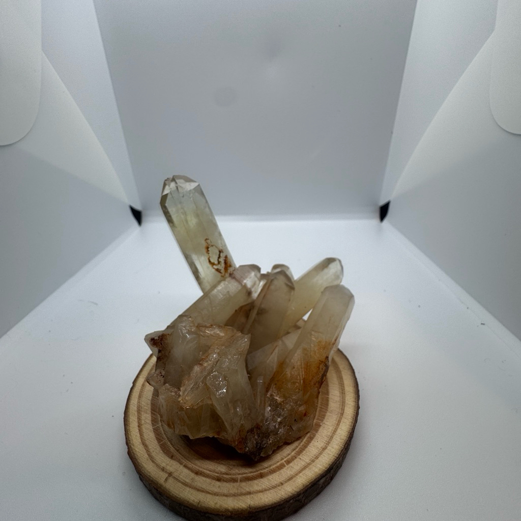 C433天然黃水晶晶簇 原礦 迷你晶簇