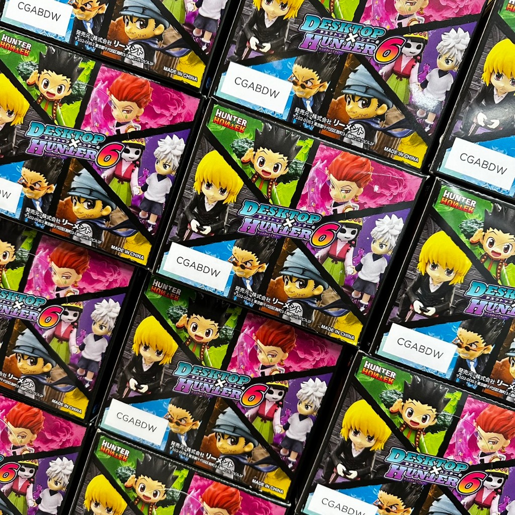 現貨🔥獵人HUNTER×HUNTER 第6彈 桌面小物 公仔 小傑 奇犽阿路加 拿尼加 西索 庫拉皮卡 雷歐力 金富力士