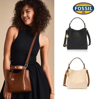 【FOSSIL 官方旗艦館】Jessie 真皮水桶包 (多色可選)