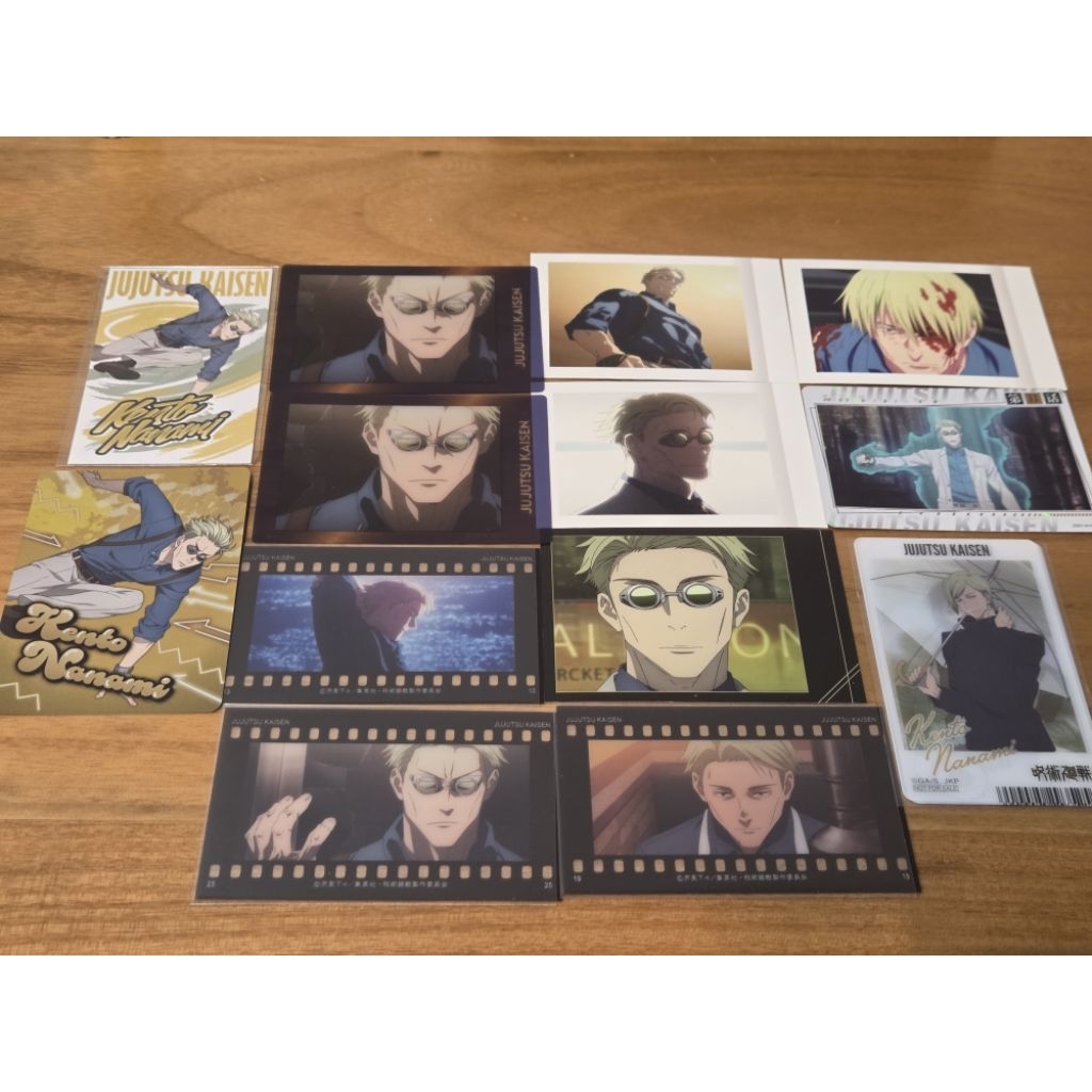 ［3/14更，全新］正版 咒術迴戰 七海健人 七海建人 小卡 拍立得 膠卷卡 上海js 浮雕徽章 明信片 壓克力立牌