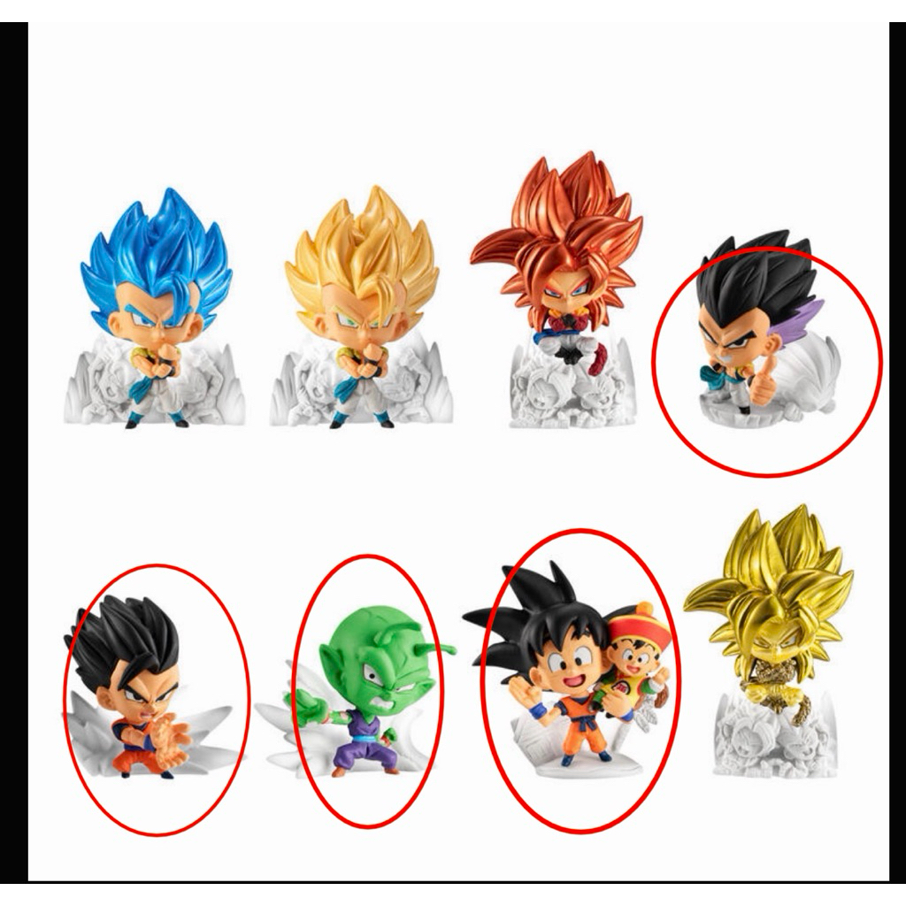 全新 內袋未拆 七龍珠 超戰士 第7彈 第7彈 p7 比克 悟天克斯 潛能悟飯 悟空 悟飯 父子抱 神秘悟飯 終極悟飯