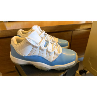 二手AIR JORDAN 11 LOW BG UNC 北卡藍 大童5Y