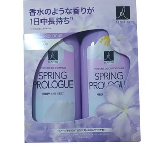 Elastine 伊絲婷 春日戀曲奢華香水洗潤組200ml/2入