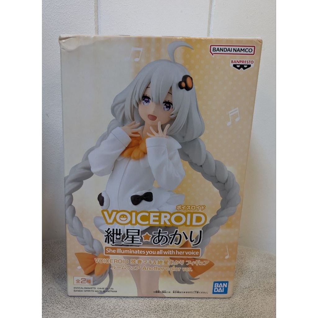 日版 拆檢 VOICEROID 紲星燈 異色 睡衣 居家服 弦卷真紀 結月緣 萬代 公仔 景品