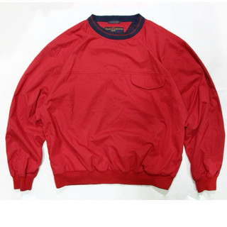 ⭑ Tommy Hilfiger 紅色復古pullover 防風上衣 美式街頭風格