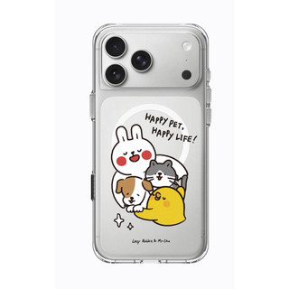現貨 犀牛盾iPhone 17 Pro Max Clear Case透明 - 懶散兔與啾先生