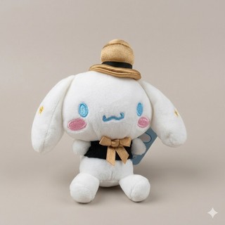 三麗鷗黑金系列吊飾【正版現貨】 Hello Kitty/Kuromi/美樂蒂/大耳狗 絨毛公仔 掛飾 禮物 收藏 娃娃