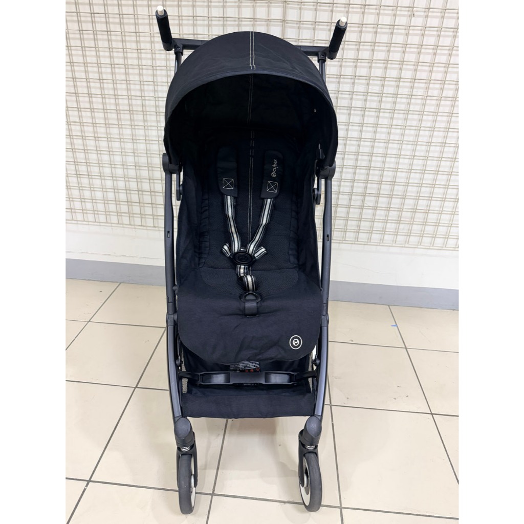【二手嬰兒推車】 Cybex Libelle 輕巧登機嬰兒手推車-黑色 便宜出清 可折疊 輕量 可登機嬰兒推車