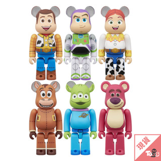 (現貨)BEARBRICK 皮克斯 玩具總動員 100% 系列盲盒 熊抱哥 胡迪 三眼怪 巴斯 紅心 翠絲 潮玩玩具有毒