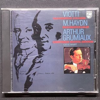 Philips紅標24Bit/Grumiaux葛羅米歐/小提琴 Viotti維奧第/Haydn海頓-小提琴協奏曲 日本版