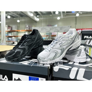 黑色US8.5_正版FILA 斐樂 男運動鞋 全黑休閒鞋 男鞋 大底耐磨_好市多costco代購_ 888035