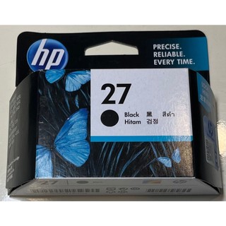 全新 HP 27 黑色墨水匣 Black 原廠墨水 適用 DeskJet F4180 / 5550