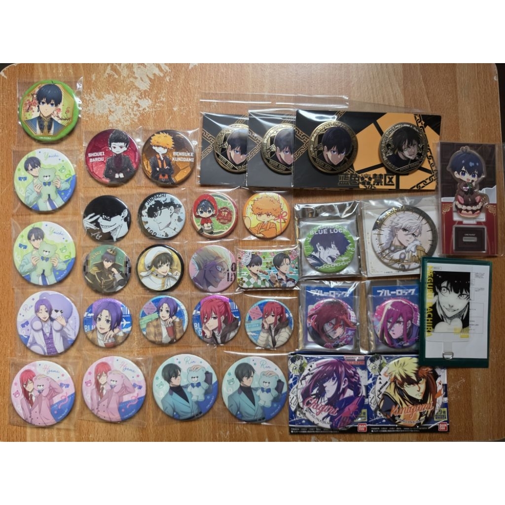 藍色監獄 BLUE LOCK 出清區 徽章 立牌